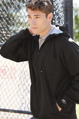 Rawlings 9728 - Hooded Full-Zip Wind Jacket