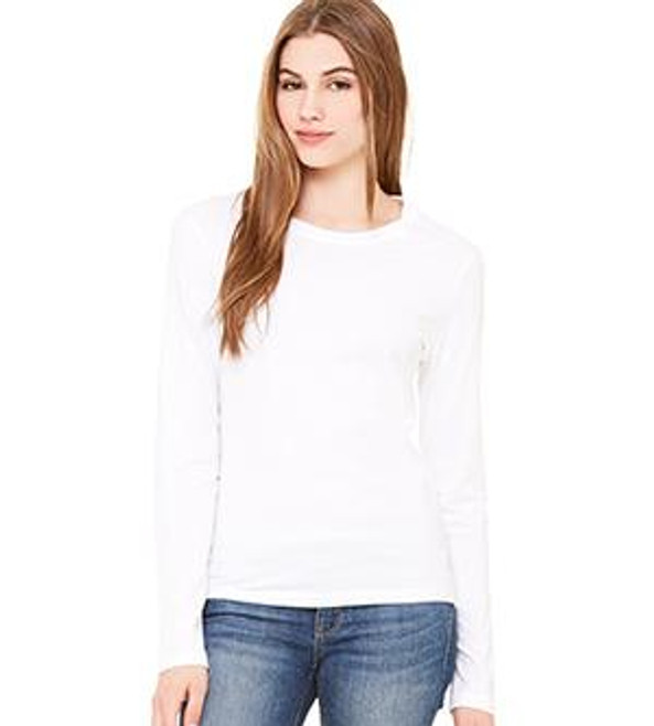 Bella+Canvas B6500 - Women's Jersey Long Sleeve Tee