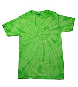 Colortone T1000 - Remera teñida como tela de araña para adultos