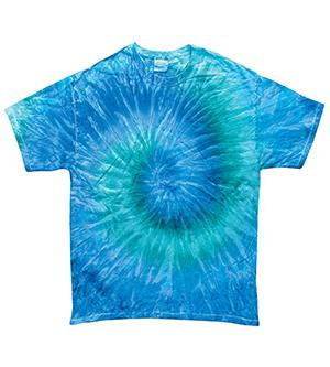 【COLOR iN ID】Annie Point Layered Tee CHC Tie Dye T-Shirt