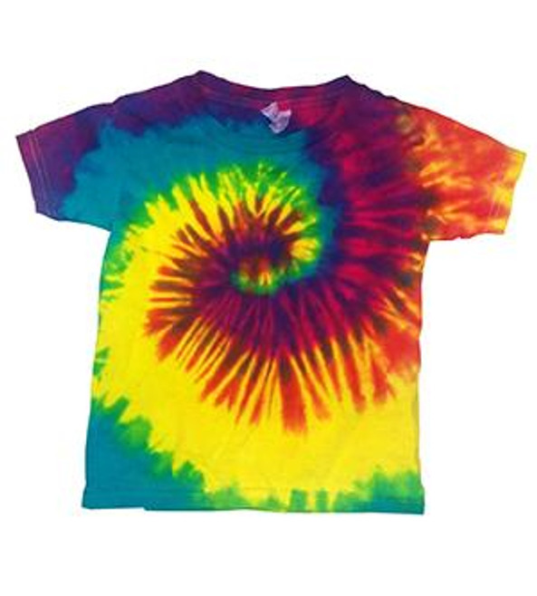 Colortone T1160 - Vibrant Tie Dye Cotton Toddler T-Shirt