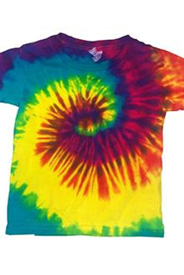 Colortone T1160 - Vibrant Tie Dye Cotton Toddler T-Shirt