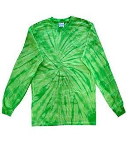 Colortone T2000 - SPIDER TIE DYE ADULT LONG SLEEVE