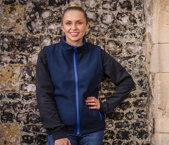 Result R232F - Smanicato Stampabile da Donna Core Softshell