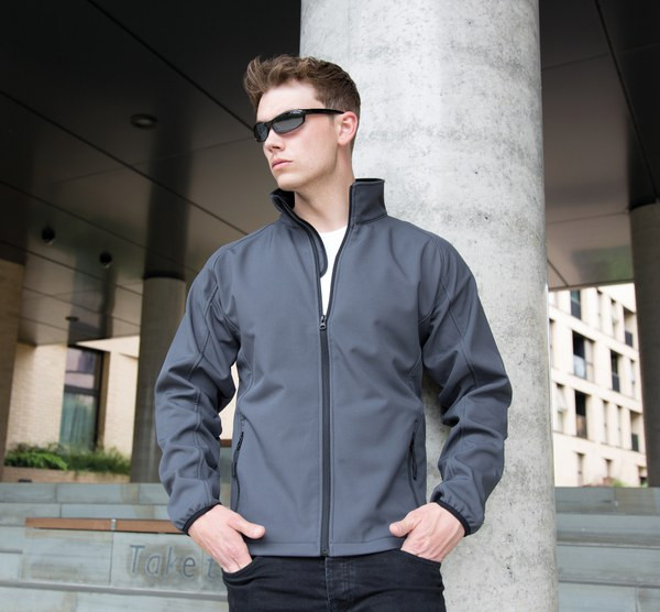 Result R231M - Giacca Soft Shell con Microfleece Interno