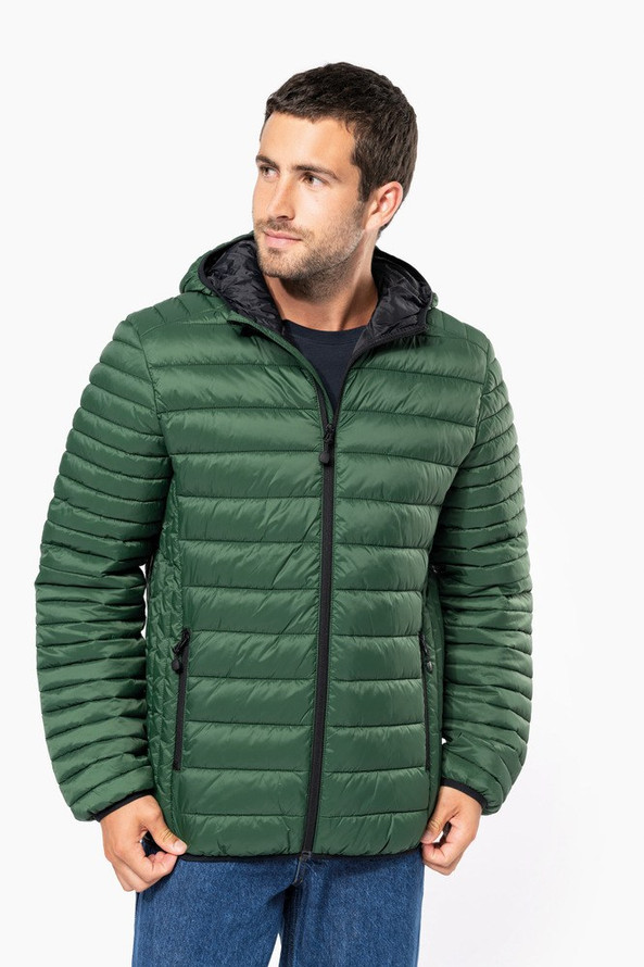 Kariban K6110 - Men's lightweight hooded down jacket