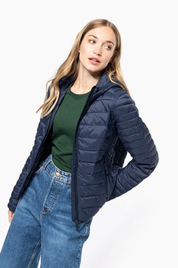Kariban K6111 - Leichte Damen Steppjacke mit Kapuze