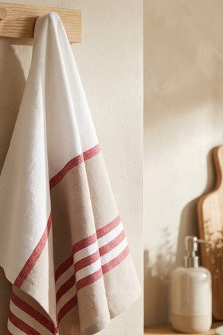 Kariban K130 - Classic Striped Cotton Canvas Tea Towel