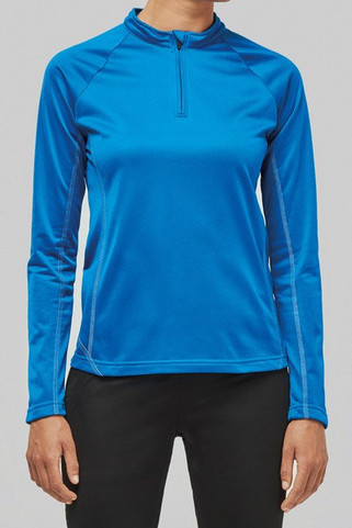 Proact PA336 - Ladies 1/4 zip running sweatshirt