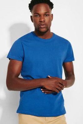 Roly CA6502 - DOGO PREMIUM Short-sleeve t-shirt with 4-layer crew neck and reinforced covered seams in collar and shoulders