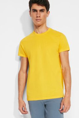 Roly CA6550 - BRACO Short-sleeve t-shirt in fine gauge fabric and compacted finishing