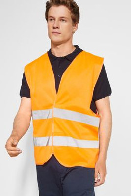 Roly CC5063 - SIRIO High-visibility vest with V-neck