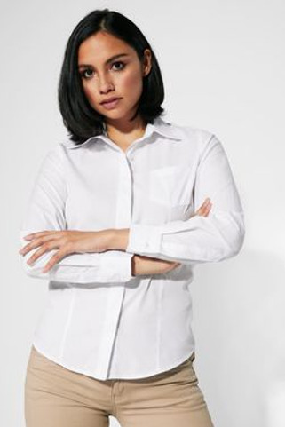 Roly CM5161 - SOFIA L/S Langärmelige taillierte Bluse