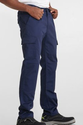 Roly PA9100 - DAILY Long straight-cut work trousers in resistant fabric