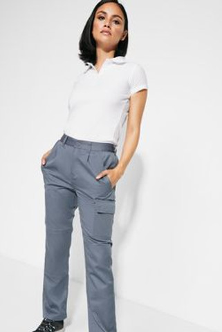 Roly PA9118 - DAILY WOMAN Long straight-cut work trousers in resistant fabric