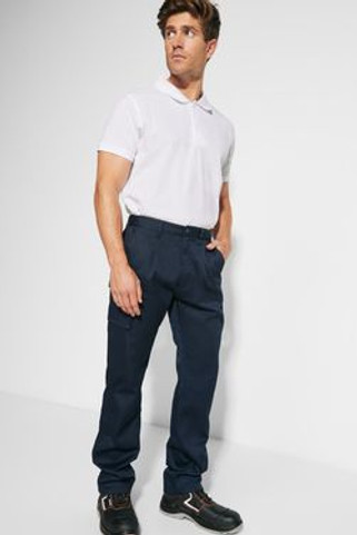 Roly PA9200 - DAILY NEXT Straight-cut long work trousers in resistant fabric