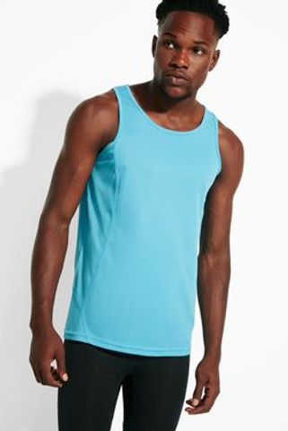 Roly PD0350 - ANDRE Technical tank top with angular seams to enhance adaptability