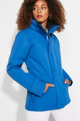 Roly PK5078 - EUROPA WOMAN Wasser- und winddichter Parka mit Stehkragen