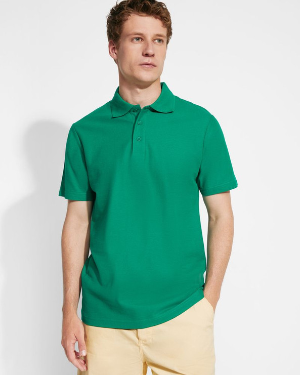 Roly PO6632 - Classic Cotton Piqué Polo with Ribbed Collar