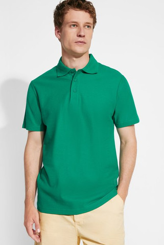 Roly PO6632 - AUSTRAL Poloshirt kurzarm mit 1x1-Rippkragen