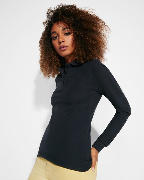 Roly PO6636 - Estrella Women's Slim-Fit Long-Sleeve Polo Shirt