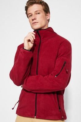 Roly SM1195 - LUCIANE Micro fleece jacket for outdoor sports with high neck and long sleeves