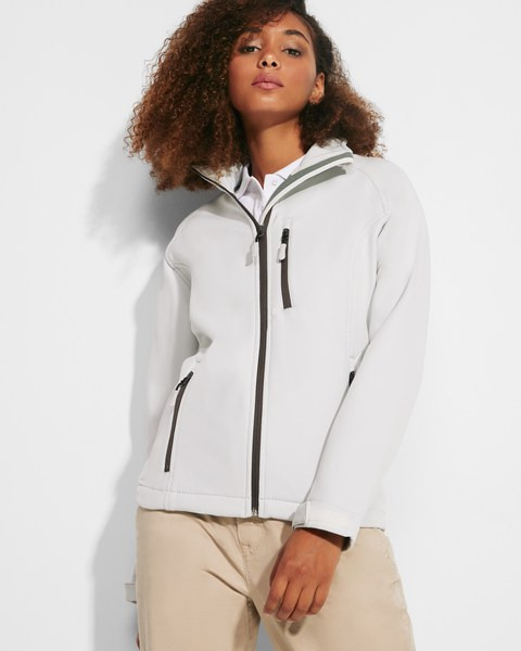 Roly SS6433 - Antartida Women's 2-Layer Softshell Jacket with Sealed Zip