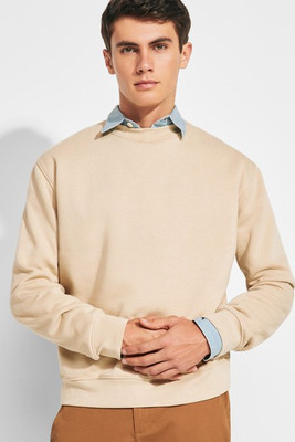 Roly SU1070 - CLASICA Classic sweatshirt with 1x1 elastane rib in collar