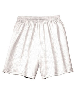 A4 N5293 - Adult 7" Inseam Lined Tricot Mesh Shorts