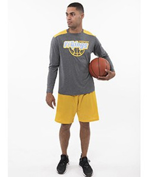 A4 N5296 - Lined 9" Inseam Tricot Mesh Shorts