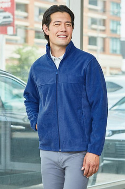 Harriton M990 - Mens 8 oz. Full-Zip Fleece