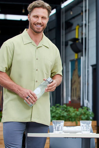 Harriton M570 - Mens Bahama Cord Camp Shirt