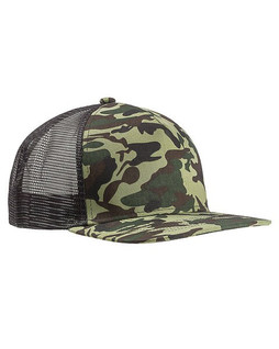 Big Accessories BX025 - Premium Cotton Twill Surfer Trucker Cap