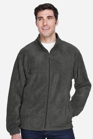 Harriton M990T - Mens Tall 8oz. Full-Zip Fleece