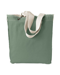 Authentic Pigment 1906 - 14 oz. Direct-Dyed Raw-Edge Tote