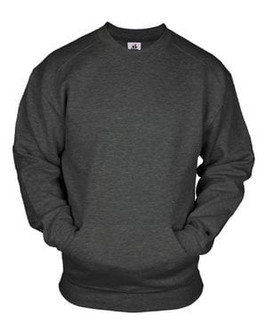 Badger 1252 - Pocket Crewneck Sweatshirt