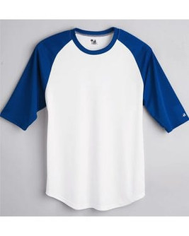 Badger 2133 - B-Core Youth 3/4 Sleeve Baseball T-Shirt