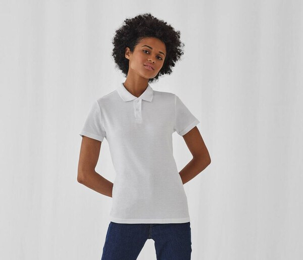 B&C BCI1F - B&C Damen Slim Fit Baumwollpolo