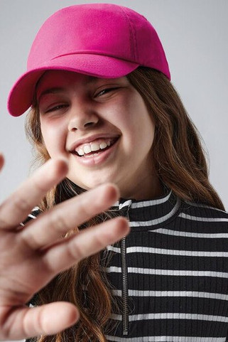 Beechfield BF10B - Άνετο Βαμβακερό Καπέλο Προστασίας από τον Ήλιο για Παιδιά