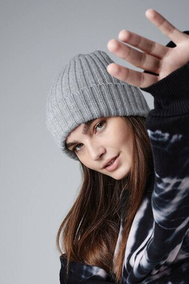 Beechfield BF465 - Stijlvolle Warme Ribgebreide Beanie