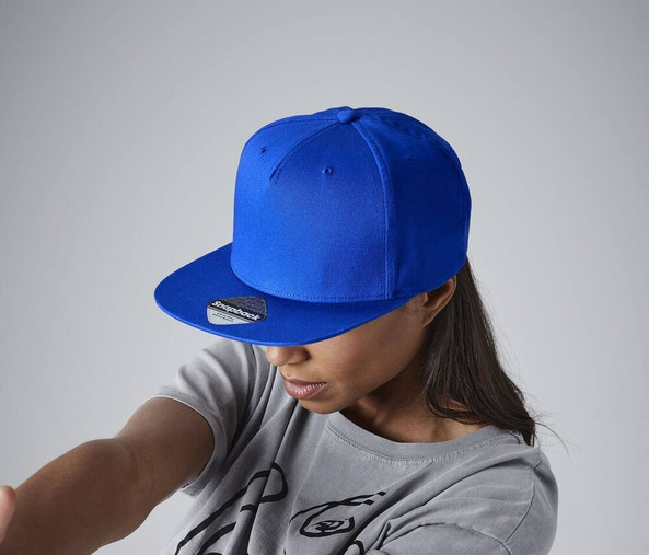 Beechfield BF610 - Trendy Amerikansk Rapper Snapback Kasket
