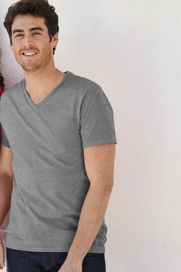 Gildan GN646 - T-Shirt Homme Col V 100% Coton