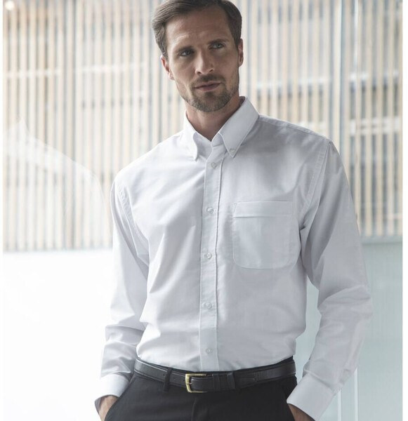 Henbury HY510 - Chemise Oxford Élégante pour Hommes Polyvalente