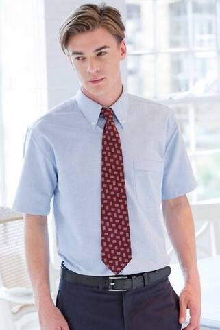 Henbury HY515 - Henbury Mens Breathable Oxford Shirt with Anti-Crease