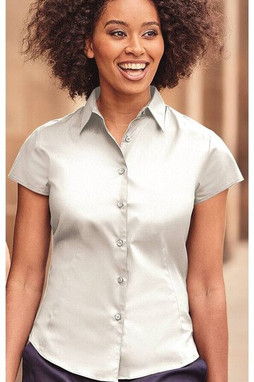 Russell Collection JZ47F - Ladies Short Sleeve Fitted Shirt