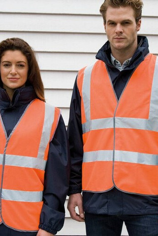 Result RS201 - High Visibility Sleeveless Vest