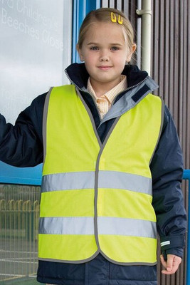 Result RS20J - High Visibility Kids Safety Vest for Outdoor Activities