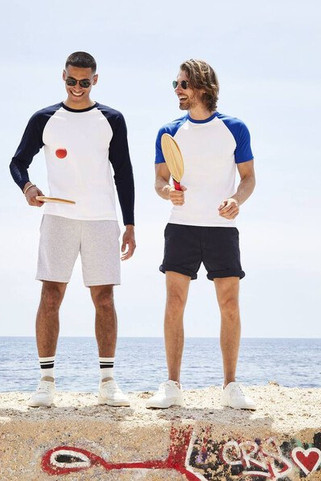 Fruit of the Loom SC238 - Mens 100% cotton long-sleeved t-shirt