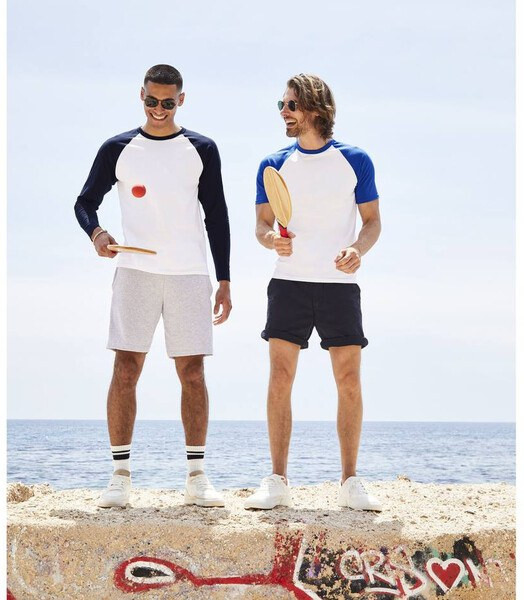 Fruit of the Loom SC238 - Men's 100% cotton long-sleeved t-shirt