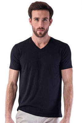 Sans Étiquette SE683 - No Label V Neck T-Shirt